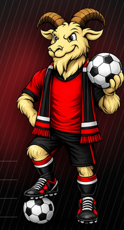 Maskot FK Bystřice pod Hostýnem